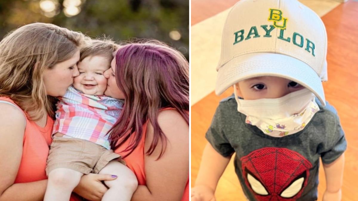 2χρονο αγοράκι κέρδισε τη μάχη με τον καρκίνο και χτύπησε το καμπανάκι της νίκης